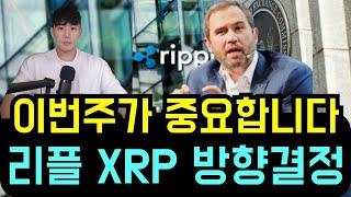 리플 XRP 조용히 사고 있는 사람들 누구일까? 이번 주 XRP 방향이 정해집니다