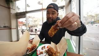 My first time trying Ethiopian Fried Chicken, Doro Bet in West Philly