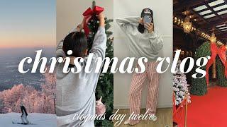 SPEND A COZY CHRISTMAS WITH ME ️  CHRISTMAS VLOG 2024!! {vlogmas day 12}