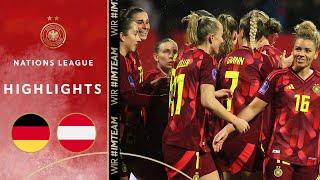 Clear home win after falling behind! | Germany vs. Austria | Highlights | Nations League