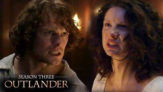 Claire & Jamie Argue About His Marriage To Laoghaire | Outlander