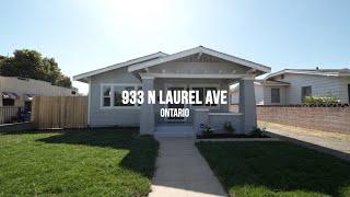 Home for Sale | 933 N Laurel Street Ontario CA 91762