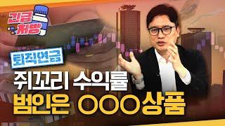 퇴직연금 사업자 수익률과 따로 노는 내 '쥐꼬리' 수익률은 왜?