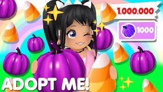 ⭐RATE MY SHOPPING⭐*PURPLE PUMPKINS & CANDY CORN* in Adopt Me! (roblox)