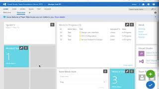 TFS 2015-Project Dashboard 1