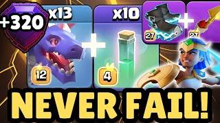 NEVER FAIL AGAIN! This Mass Dragon Strategy is TOO EASY! | Clash of Clans