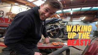 HONDA X-11 EXHAUST INSTALL | Lets Wake Up The Beast!