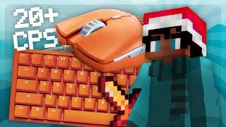 [SHADERS] Godbridging Bedwars Keyboard + Mouse Sounds (ASMR)