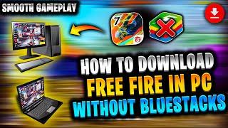Download free fire in PC without bluestacks | How to download free fire in PC without bluestack 2024