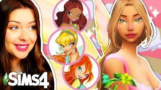 Creating WINX FAIRIES in The Sims 4 CAS