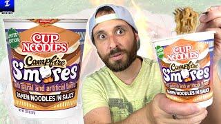 Campfire S’mores Ramen Noodles Review | AMAZING