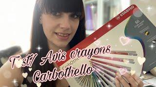 Test/avis Crayons Stabilo Carbothello