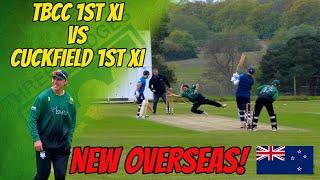 4 BRAND NEW PLAYERS! | TBCC 1st XI vs Cuckfield 1st XI | Cricket Match Highlights