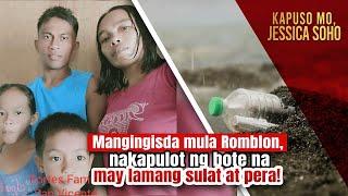 Mangingisda mula Romblon, nakapulot ng bote na may lamang sulat at pera! | Kapuso Mo, Jessica Soho