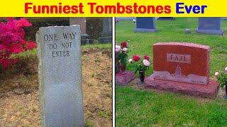 51 Funniest Tombstones With Strange Messages Written On Them || Brown Bear