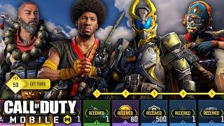 *NEW* Season 8 Battle Pass Rewards Better Look! All Rewards Revealed + Trailer! Cod Mobile!