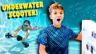 EARLY BIRTHDAY SURPRISE! Super Fast Underwater Scooter!