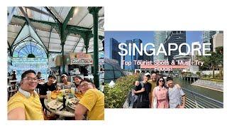 Singapore Adventure: Furama City Centre, Exploring the Merlion, Fort Canning & Lau Pa Sat!