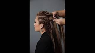 Hair Designs: Simple Viking Inspired Hair Style