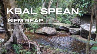 Kbal Spean, Cambodia - A holy river in Phnom Kulen National Park - June 2023