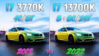 i7 3770K vs i7 13700K - 10 Years Difference