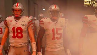 EA Sports College Football 25 (PS5) Ohio State vs. Notre Dame (National Championship) [4K ULTRA HD]