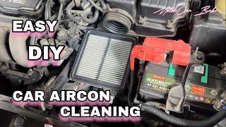 CAR AIRCON CLEANING DIY 2024 | MotorCar Babe