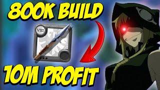 800K BUILD 10M PROFIT !!! 1H SPEAR MISTS SOLO PVP META BUILD ( Albion Online )