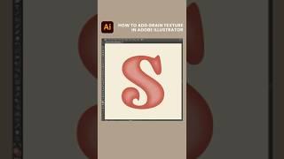 How to add grain texture in Adobe Illustrator | Adobe Illustrator Tutorials