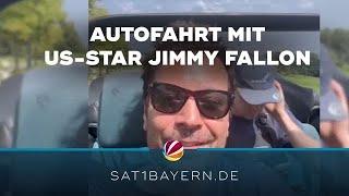 Im Auto mit Jimmy Fallon? Oberbayern retten verirrten US-Star