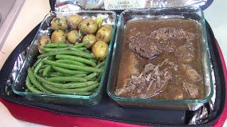 Hot Logic Family Size Leftover Roast Beef, Potatoes and Green Beans