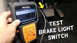 HOW TO KNOW IF BRAKE LIGHT SWITCH IS BAD OR GOOD. TEST BRAKE LIGHT SWITCH