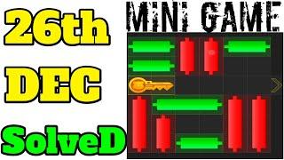 26th December Hamster kombat, Miin Game Puzzle Solved!! | Mini Game Made Easy Hamster Kombat #solved