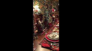 How to decorate for Christmas, table elegant decoration ideas,elevate Your Festive Dining Experience