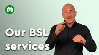 What are Macmillan Cancer Support’s British Sign Language (BSL) services?