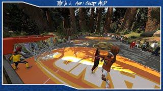 NBA 2K25 PC Mod - The W Online In Blacktop - AND1 30 Year Anniversary Court Mod