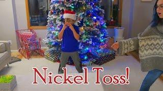 2016 CHRISTMAS PRESENT NICKEL TOSS CHALLENGE | RADIOJH AUDREY & AUTO