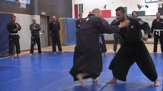 How to do Hane Taoshi Kata from Kukishin ryu | AKBAN Ninjutsu, Yossi Sheriff