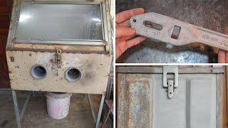 Diy Sandblasting Cabinet scrap iron