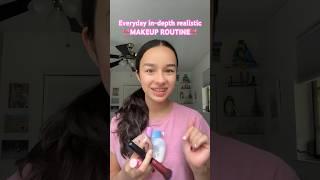 Realistic everyday makeup routine!  #fypシ #viral #makeup #everyday #skincare