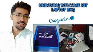 CAPGEMINI WELCOME KIT UNBOXING 2023 | CAPGEMINI LAPTOP BAG |  @CapgeminiGlobal CAPGEMINI INDIA