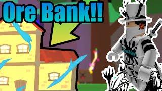 NEW OP *ORE BANK* IN THE NEW ORE MAGNET SIMULATOR UPDATE!! (Roblox)