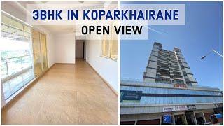 3BHK open view flat in Koparkhairane, Navi mumbai # near station # Distress sale , call for details