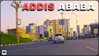 Addis Ababa 2024: Driving Tour in 4K