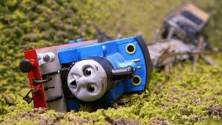 Thomas Crashes Down the Bank | The Great Discovery HO/OO Remake