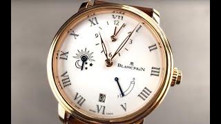 Blancpain Villeret Half Hour 8 Days 6661-3631-55B Blancpain Watch Review