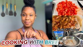 COOKING WITH BREE: SALTFISH & DUMPLING!