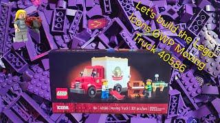 Let's build the Lego Icons GWP Moving Truck 40596 #jdpbuilds #lego #legoicons #legogwp