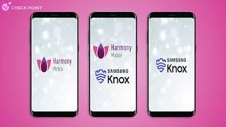 Check Point Harmony Mobile is integrated with Knox Agent