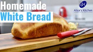 How to Make Bread from Scratch| NO BREADMAKER NEEDED| Alice's Kitchen